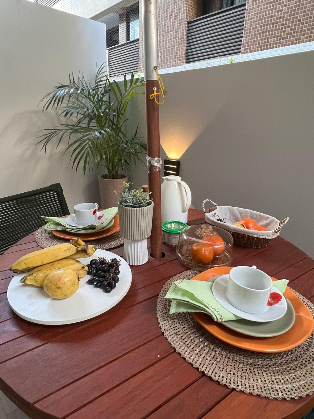 Apartamento Viva Hospedagens - Flat 009 Beira Mar Com Varanda